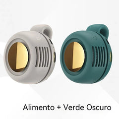 【2 unidades】Mini ventilador portátil con pinza para ropa, rotación ajustable de 360°, refrigeración ultrasilenciosa, flujo de aire natural y saludable, recargable por USB