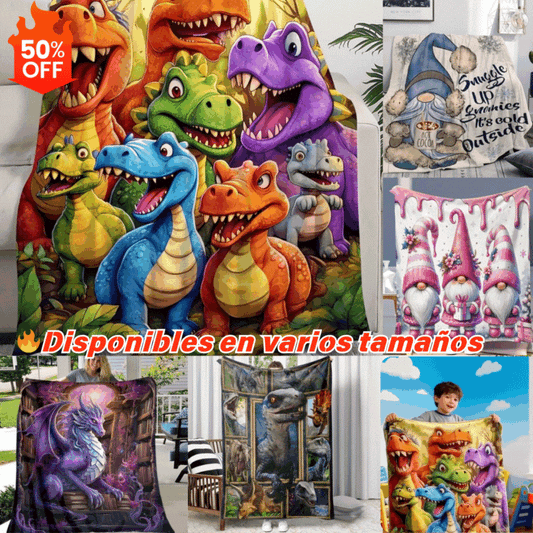 🔥Franela a cuadros con estampado artístico （Disponibles en varios tamaños）