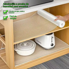 【Juego de 8 piezas】🛡️ Alfombrillas protectoras transparentes, gruesas y resistentes a la humedad: antideslizantes y fáciles de limpiar, ideales para refrigeradores, armarios, cocinas, zapateros y cajones ✨