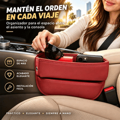 🧳 Organizador de Huecos de Asiento para Coche | Relleno Multifunción con Almacenamiento | Accesorio Universal para el Interior 🚗
