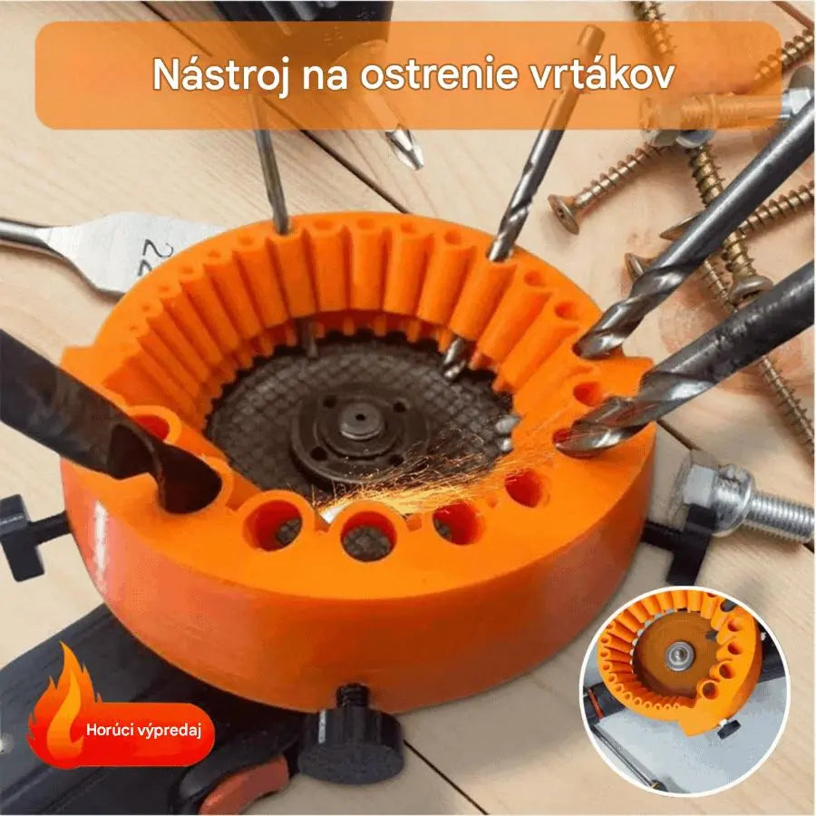 Ostrič vrtákov – pre vrtáky od 2 do 13 mm
