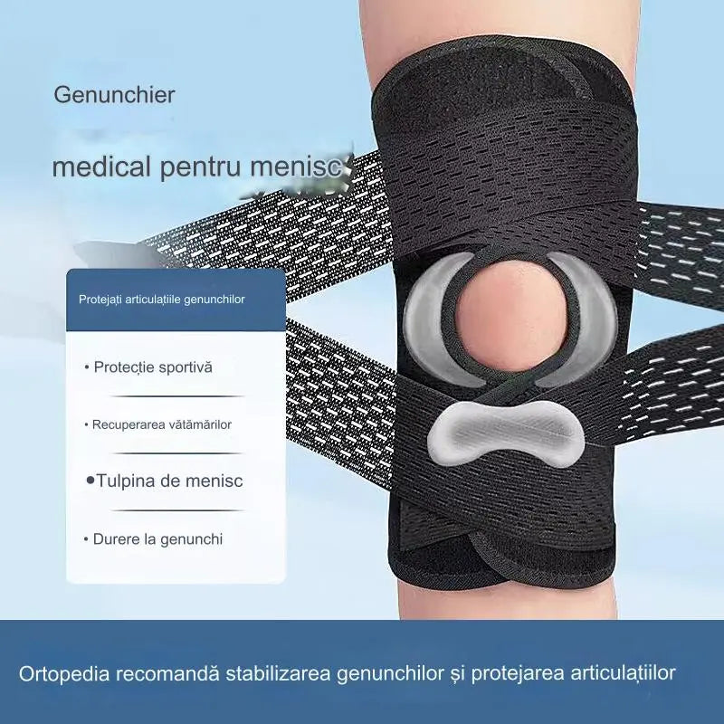 🦵Dvostruki opružni štitnici za koljena, pogodni za trčanje, biciklizam, igranje lopte i druge sportove