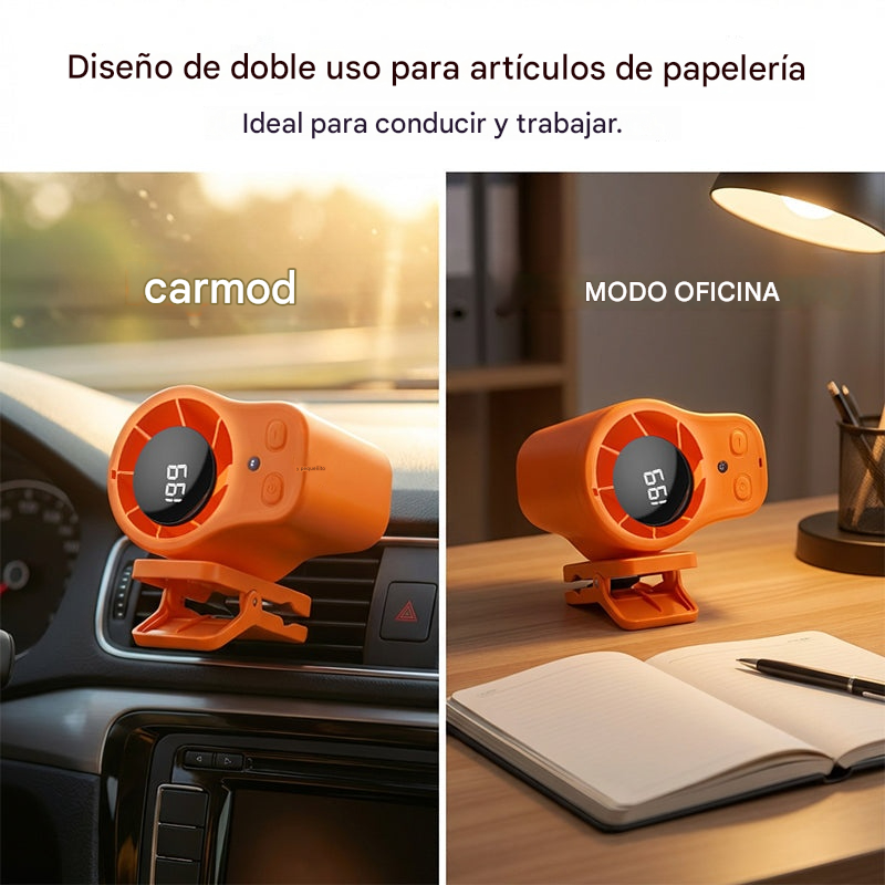 ✨Ventilador turbo portátil para refrigeración de coche