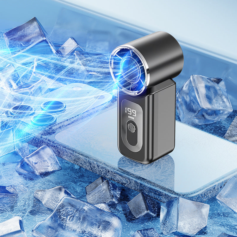 ❄Ventilador portátil de alta velocidad con sistema de superrefrigeración.