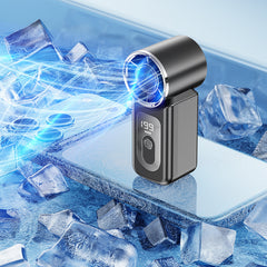 ❄Ventilador portátil de alta velocidad con sistema de superrefrigeración.