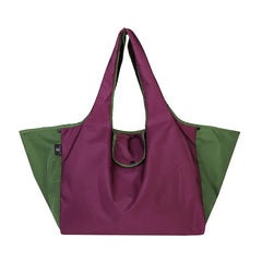 🛍️ Bolsa de compra plegable y reutilizable – Gran capacidad, ligera y lavable