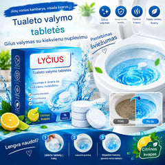 🌟【3 dėžės 】  Galingos tualeto dubenėlio valymo putos