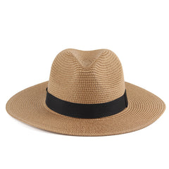 🌿 【56-58cm】Sombrero de palma tejido a mano de Ecuador.