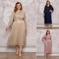 【S-5XL】Vestido degradado brillante ｜Ligero y aireado ｜Elegante y rejuvenecedor