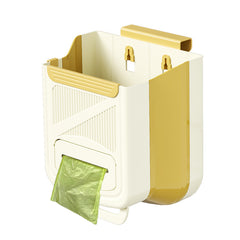 🗑️🚪Cubo de basura plegable colgante para cocina, cubo de basura colgante para puerta de armario doméstico