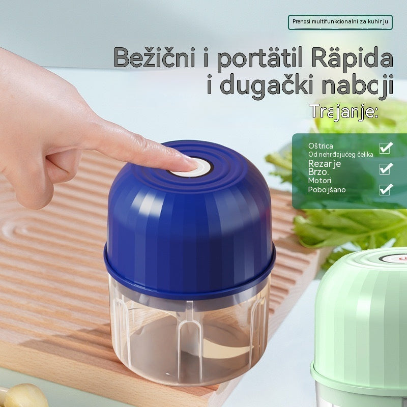 ¡MÁS DE 50.000 UNIDADES VENDIDAS! Picadora de ajo eléctrica, mini picadora de verduras portátil
