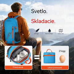 🏆 Špeciálna cena posledného dňa! 🎒 Vodeodolný skladací kempingový batoh