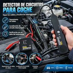 🔍⚡ Probador de Circuitos Automotrices 6-42V | Detector de Circuitos Abiertos y Cortocircuitos | Rastreador de Cables con Sonda Flexible 🚗