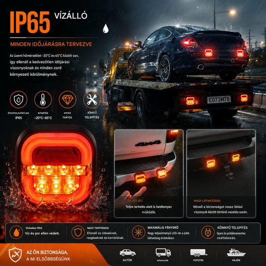 🚦 Luces LED para remolque de coche