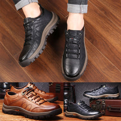 30%OFF👞【39-48】Zapatos Cuero Casual Hombre/Mujer - Impermeables y Antideslizantes