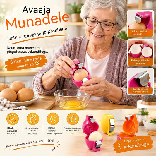 🔥50% soodsamalt🔥 3-osaline munade avamise komplekt🥚