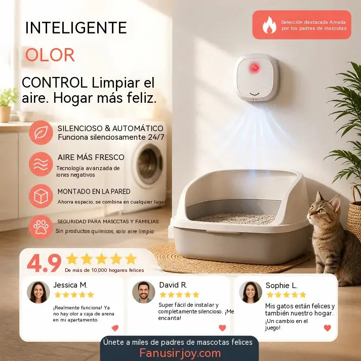 ✨🐾Desodorante inteligente y silencioso para mascotas