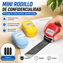 🔥Compre 1 y obtenga 1 gratis（2 piezas）🔥 - Sello de rodillo seguro que protege la privacidad — Protección de la información de dirección y facturación