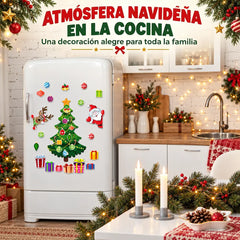 🎄🧲 Imán de PVC Árbol de Navidad para Nevera, Coche y Garaje | Decoración Reutilizable sin Adhesivo ✨