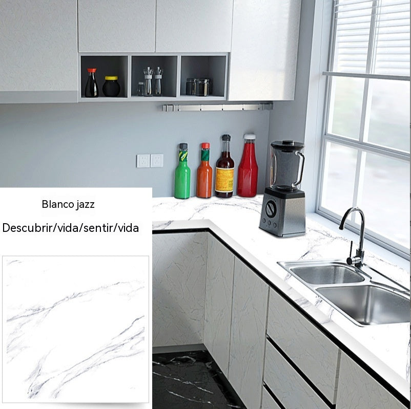 🔥【60cm*10m】🛡️Pegatinas de cocina resistentes al aceite– Antigrasa, Resistente al Calor y Fácil de Limpiar