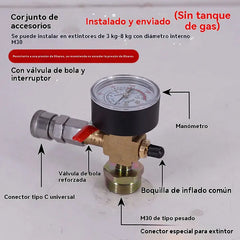 💥¡50% de descuento! 👍👍 Para convertir cilindros de extintores en válvulas de gas recargables.