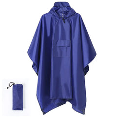 🏕️ Poncho de Lluvia Multifunción 3 en 1 | Capa Impermeable + Tienda de Campaña + Manta de Suelo | Para Senderismo y Camping 🌧️