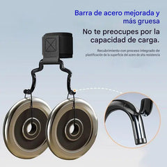 🔥Juego de 2 ganchos de fitness para culturismo y levantamiento de pesas, soporte ensanchado de 125 mm, correas antideslizantes para las muñecas, capacidad de 250 kg para dominadas y peso muerto.