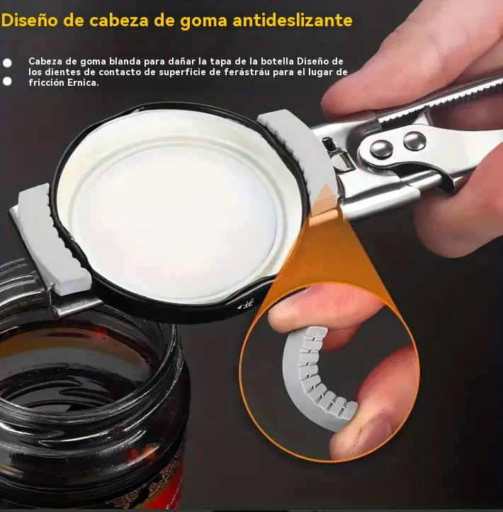 🔥2 pieza 25 euros🔥🥫Abridor de botellas multifuncional de acero inoxidable
