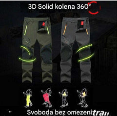 🏃‍♂️【S–5XL】2025 Nové pánske outdoorové jesenné a zimné nohavice – teplé, flísové, nepremokavé a vetruodolné