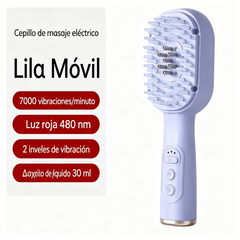 💆‍♀️Peine masajeador del cuero cabelludo, aplicador multifuncional de aceites esenciales y dispositivo para el crecimiento del cabello.