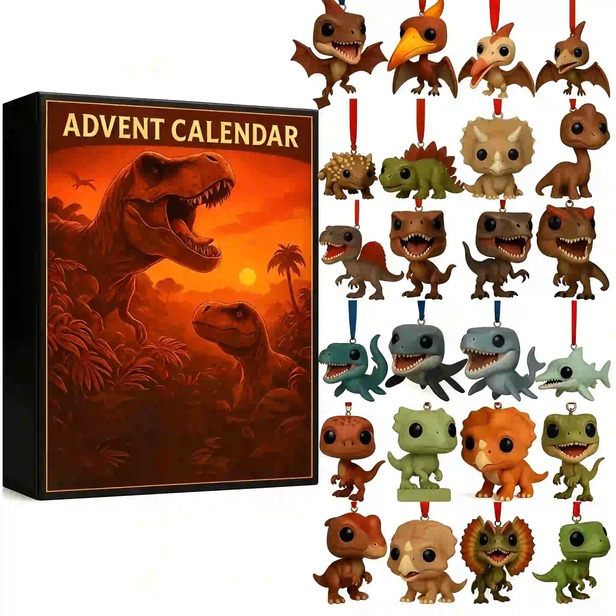 【Caja de 24 piezas】Solo 28 € 🎁🎁 Más adornos y regalos de Navidad 2026 aptos para estores enrollables.