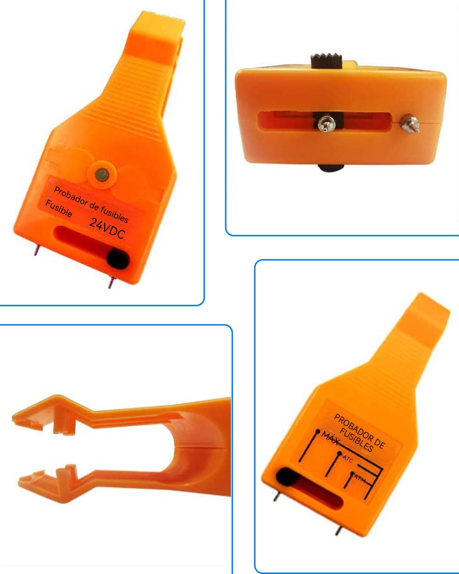 🚗⚡ Herramienta 2 en 1 para Probar y Extraer Fusibles – Rápida, Práctica y Universal 🔧