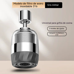 💦👍🏻Filtro purificador de agua para grifo de acero inoxidable 316