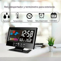 🎁Reloj meteorológico más vendido Reloj meteorológico 8082T