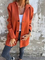 【S-5XL】Chaqueta casual con capucha para otoño e invierno.