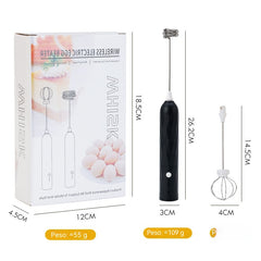 ✨Batidor de huevos totalmente automático 2 en 1,El aliado ideal para la repostería fácil y el café