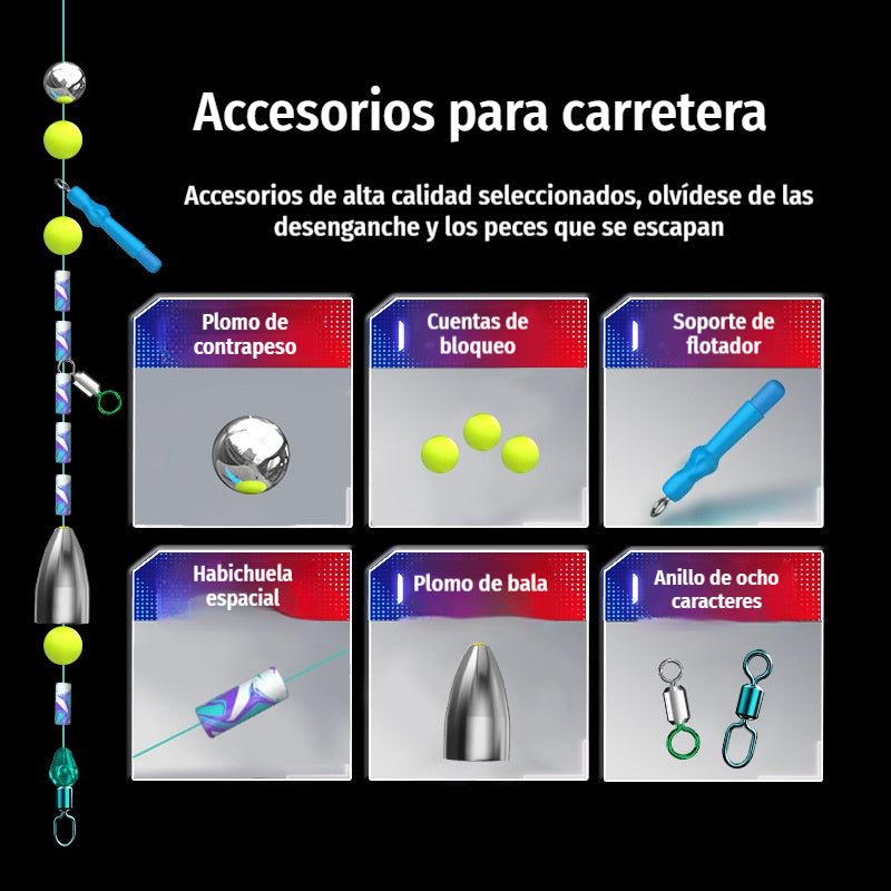 【Compra 1 y llévate 1 gratis】⚡ Conjunto automático de hilo de pescar 🎣🛡️