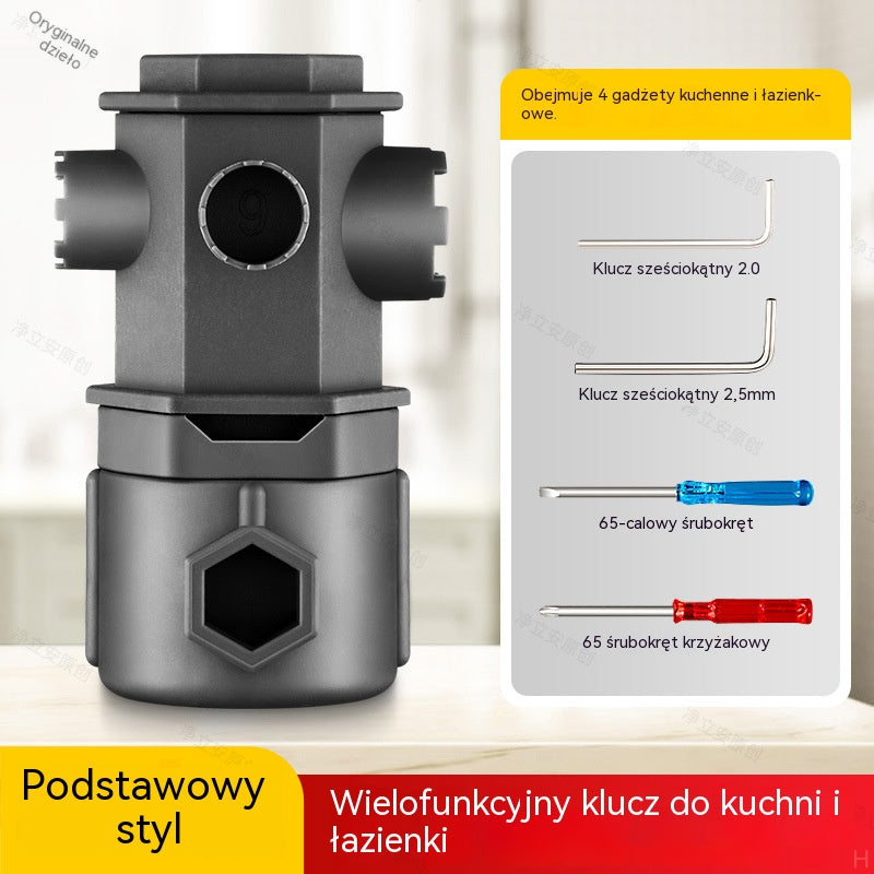 🔧Uniwersalne narzędzie do demontażu rdzeni zaworów kranów kuchennych i łazienkowych