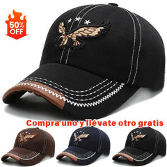 🔥 Productos más vendidos💙Gorra de béisbol con bordado de águila