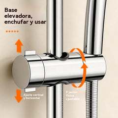 🚿Base de ducha plug-and-play para uso doméstico, un accesorio esencial para el baño.
