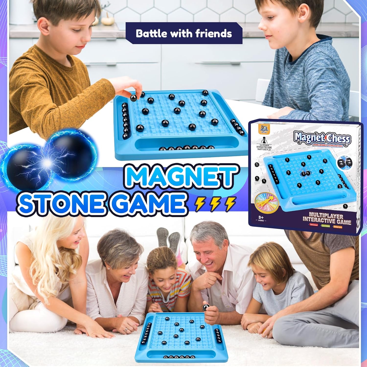 🎁Juguetes para padres e hijos🔥Juegos de mesa magnéticos🔥