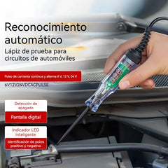 🚗⚡Pulverizador de circuito de automóvil 6-24V Bolígrafo de voltaje de automóvil