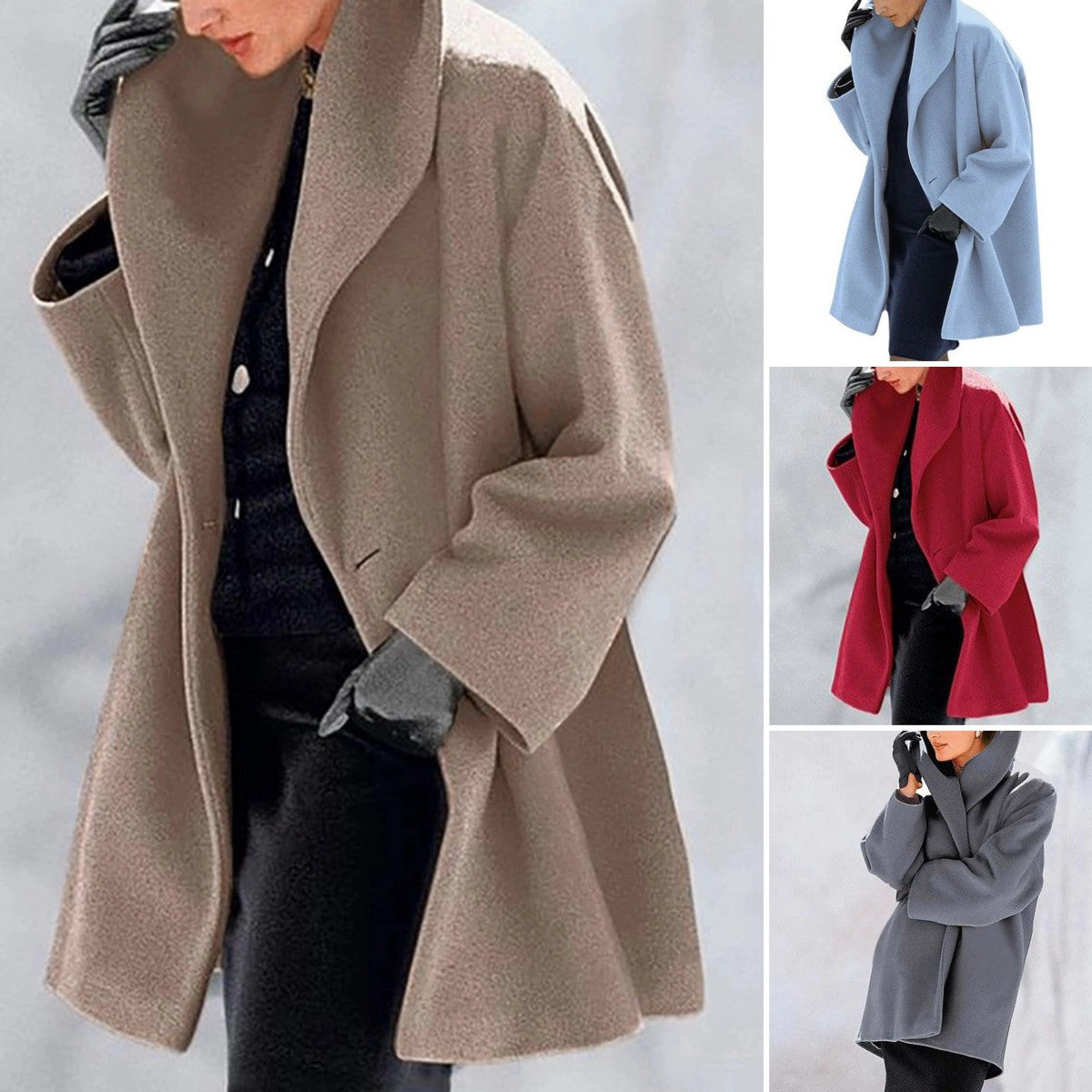 30%OFF🧥【S-5XL】2026 nuevo abrigo de lana cálido otoño invierno