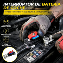 🔋🚗Interruptor de desconexión de la batería del coche