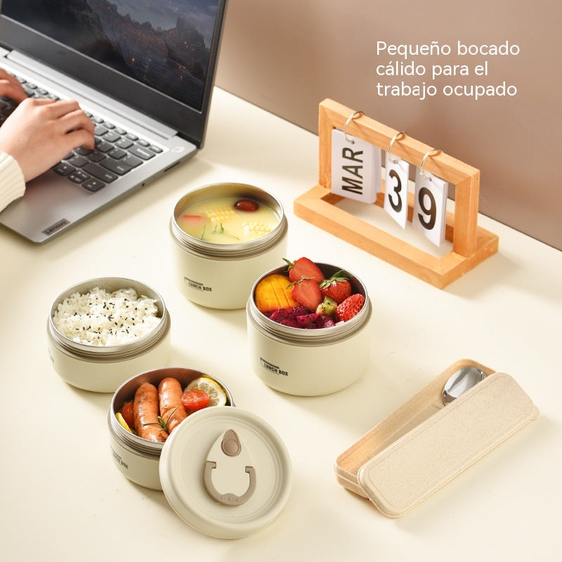 🎁 Juego de 3 recipientes térmicos + Bolsa térmica de regalo🔥 ¡OFERTA ESPECIAL 49% DE DESCUENTO! 🔥🍲 Set de Recipientes Térmicos Portátiles – Mantiene la Comida Caliente Hasta 6 Horas