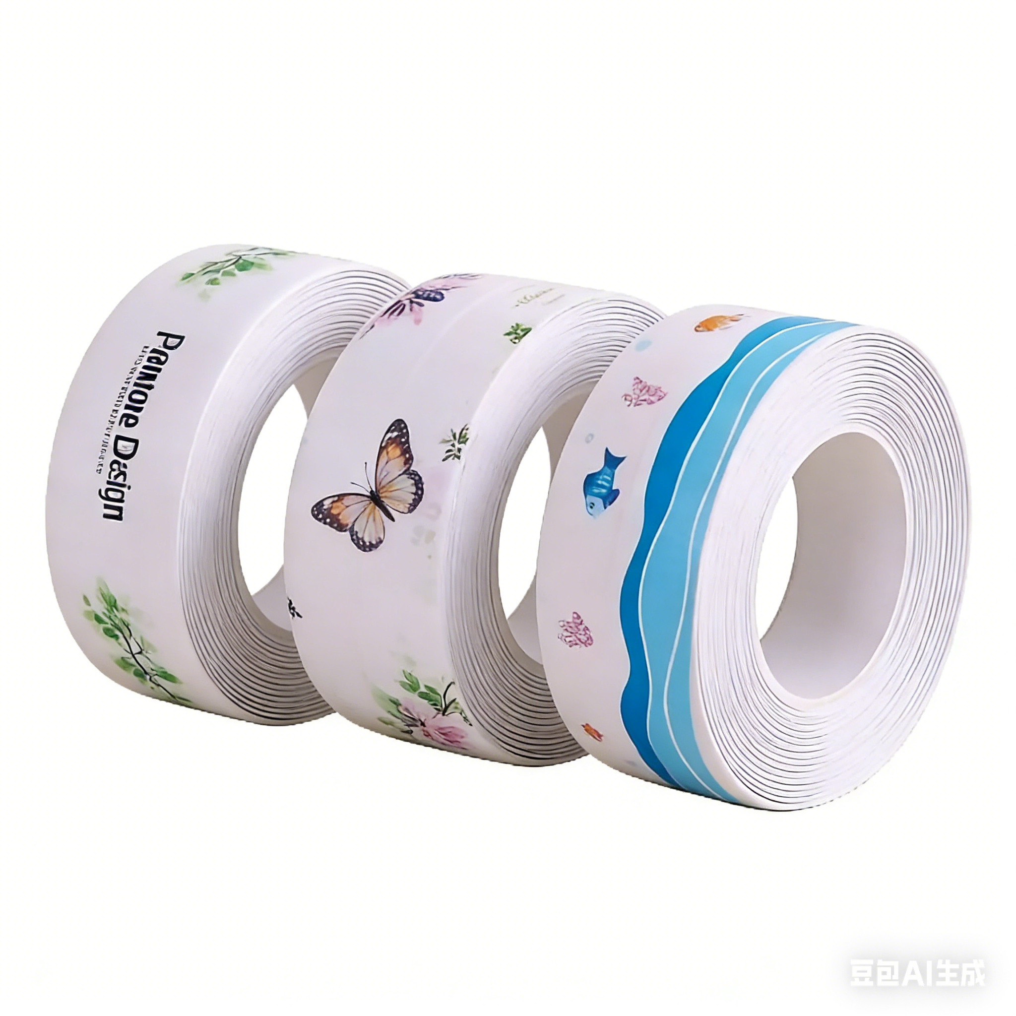 【3 piezas】Cinta de sellado impermeable para cocina: detiene fugas rápidamente, previene el moho y resiste las manchas [Color aleatorio]