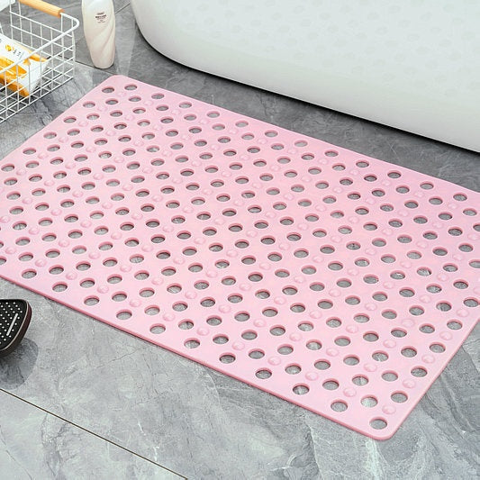 🔥🚿Alfombrilla de baño gruesa, absorbente y antideslizante, con ventosas y diseño calado.