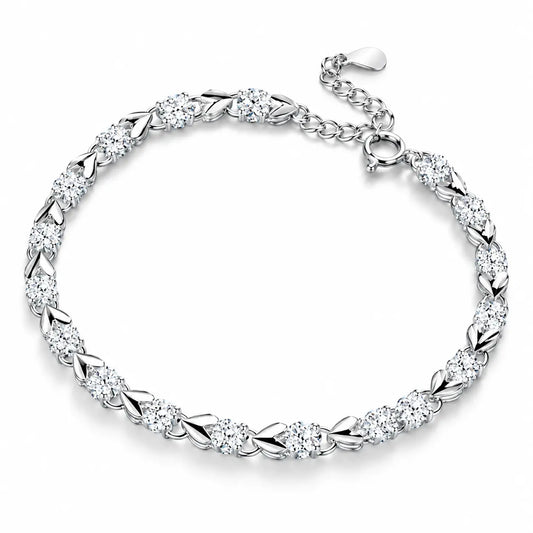 【Kupte 1 a získejte 1 zdarma】Náramek Love New Fashion 925 Sterling Silver pro ženy【30%SLEVA】