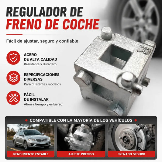 🔧 Herramienta de compresión de pistones de pinza de freno – Universal, función de trinquete de 360° 🚗✨