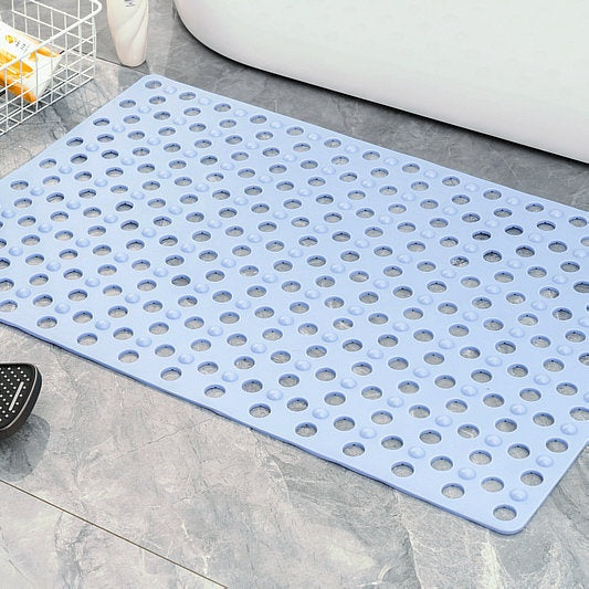 🔥🚿Alfombrilla de baño gruesa, absorbente y antideslizante, con ventosas y diseño calado.